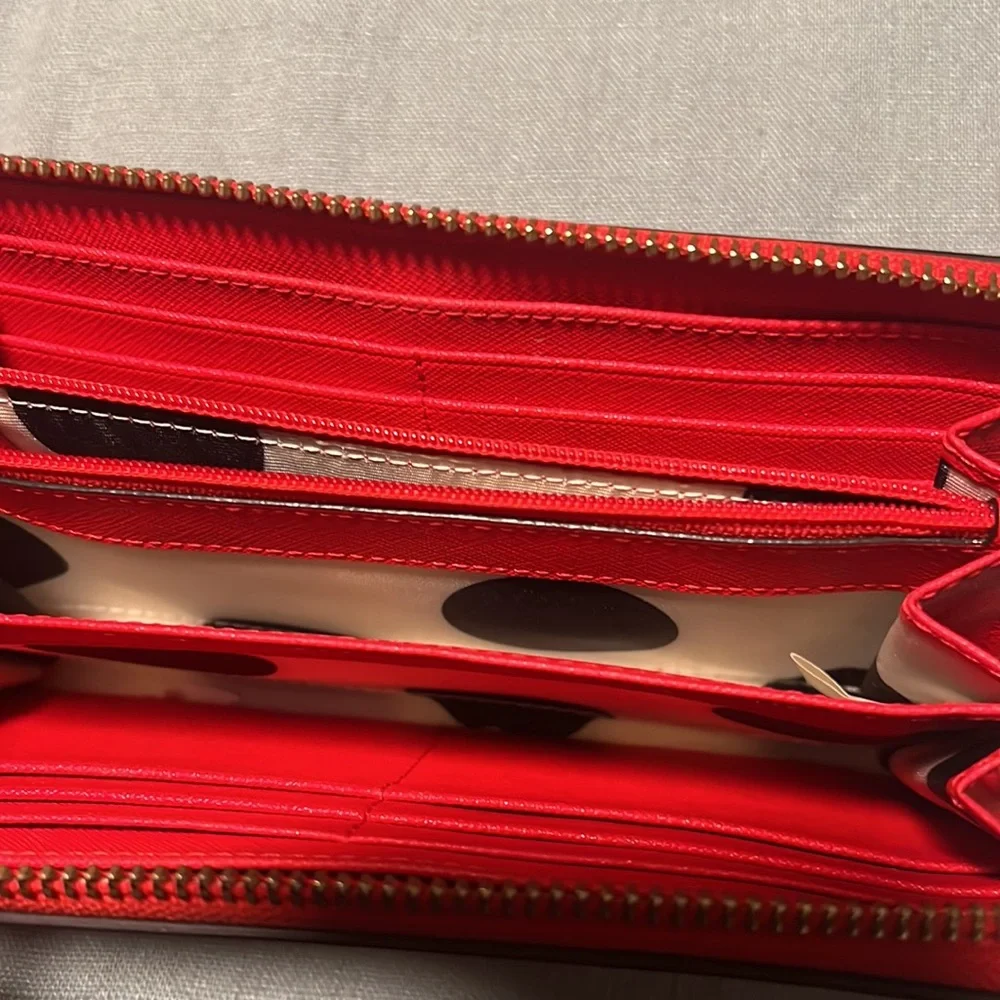Kate Spade Red Wallet - Picture 6 of 9